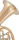 Josef Lidl LTH721-4GR DeLuxe-Line B-Tenorhorn Goldmessing mit Trigger