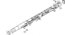 Rail Screw for Yamaha Piccolo (2 piece)
