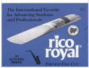 Rico Royal Alto Saxophone Reeds, Strength 5 (10 per box)