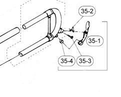 Yamaha tuning slide for YTR-6335/8335 without water key