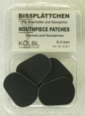 Kölbl Mouthpiece Cushion Black (4 piece in box)