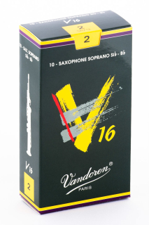 Vandoren V16 alto Eb saxophone reeds (10 in box)