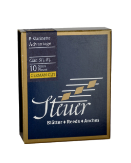 Steuer Reeds Bb-Clarinet Blue Line Advantage (10 in Box) German