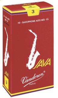 Vandoren Java Red filed- Eb-Alto-Saxophon Reeds (1)