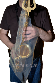 Regenschutz f&uuml;r Es-Alto-Saxophon (Regenh&uuml;lle)