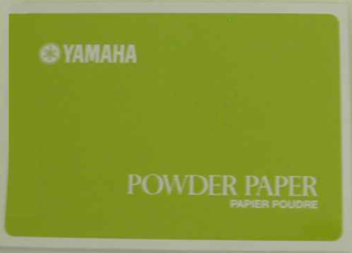 Yamaha Powder Paper (hilft bei Polsterschmatzen)
