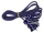 Instrument cord in dark blue / white