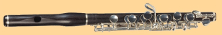 Johannes Gerhard Hammig 750/4 Piccolo Flute m.glattem Kopf