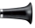 Bell for Bb clarinet Schreiber D12-D41, also D51, grenadilla without bump ring, matt (new model)