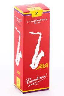 Vandoren JAVA Red filed Bb-Tenor-Saxophon reeds (1)