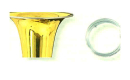 Bell protective rings / plastic (different sizes)
