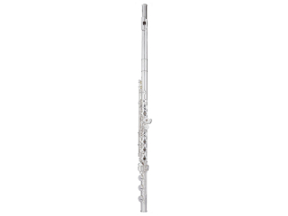 Trevor James 31CF-ROE Cantabile Querflöte, Vollsilberkopfstück offene Ringklappen mit Etui