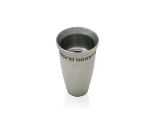 Brand Booster for trumpet mouthpieces in stainless steel