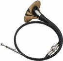 Dotzauer 18260 Bb-Parforce hunting horn with valve DELUXE