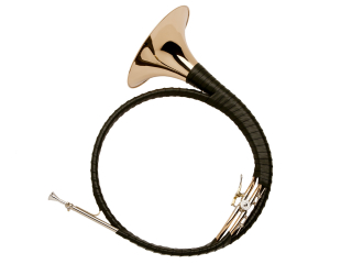 Dotzauer B-Parforce hunting horn with valve SUPER DELUXE ML 18265
