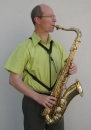 Zappatini Synthesis Regular Saxophon Gurt, schwarz