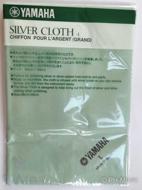 Yamaha Polishing cloth Silver Large, € 19,49