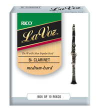 D´Addario LA VOZ Bb-Clarinet Reeds (10 in Box)