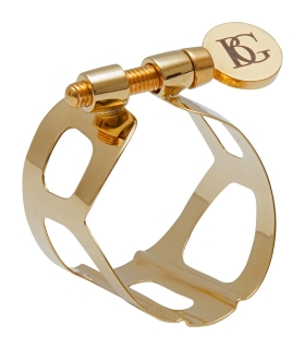 BG ligature alto saxophone L10 Tradition, gold lacquer with capsule