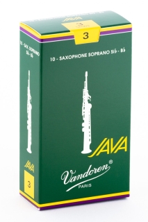 Vandoren Java Green Bb-Soprano saxophon reeds (1 piece)