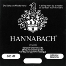 Hannabach Klassikgitarre - Serie 800 Medium Tension
