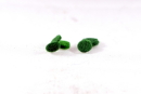 Key felt green - round - D = 5x1 mm (5 pieces)