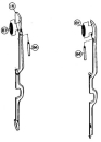 Yamaha key-roller screw B / C sharp key for Bb clarinet (1 piece)