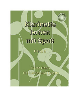 Horst Rapp - B-Klarinette lernen mit Spaß, Band 2,  inkl. CD