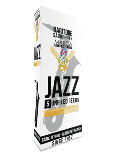 MARCA Jazz unfiled Es-Bariton-Saxophon-Blätter (5 in Box)