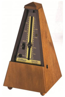 Metronome Mälzel Quartz; nut brown matt