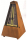 Metronome Mälzel Quartz; nut brown matt
