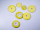 Flöten Polster Einzeln Pisoni Lucien DeLuxe Yellow geschlossene Klappen / Dicke 2,5mm