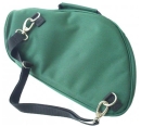 Tasche für Fürst-Pless-Horn FPH, Nylon grün, gefüttert