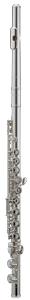 AZUMI Flute C Model AZZ2E closed keys. 925 Silver head joint