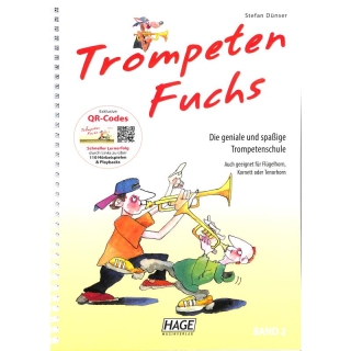 Trompeten - Fuchs Band.2 inkl. Onlline Audio - DUENSER STEFAN