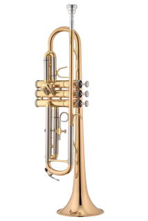 JUPITER JTR700RQ Trompete in Bb mit Goldmessing Schallstück