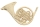 Pin - French horn (gold colored)