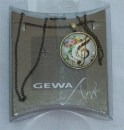 Necklace Gewa Collier motif treble clef gold-plated antique