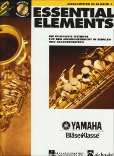ESSENTIAL ELEMENTS 1 Es-Alt-Saxophon / CD / Yamaha Bläserklasse