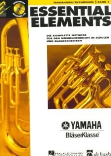 ESSENTIAL ELEMENTS 1 Tenorhorn / CD / Yamaha Bläserklasse
