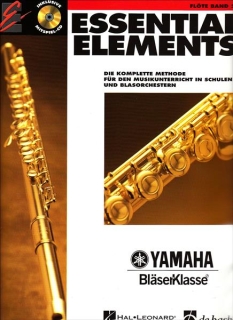 ESSENTIAL ELEMENTS 1 Querflöte / CD / Yamaha Bläserklasse