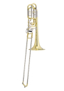 JUPITER JTB1180 Bb / F / Gb / D bass trombone lacquered