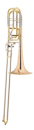 JUPITER JTB1180R Bb / F / Gb / D bass trombone gold...