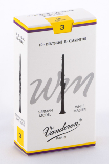 Vandoren German White Master Traditional Reeds Bb-Clarinet (1 piece)