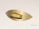 Support ring (belt ring) brass with NS plate oval,...