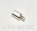 Silver-plated key guide for O.Hammerschmidt clarinet