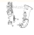 Korpus-Ring Schraube für Yamaha Saxophone (1 Stück)