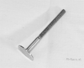 Stimmkork - Schraube versilbert für Yamaha YFL Querflöte