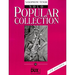 Popular Collection Play along 10 B-Saxophon Solo