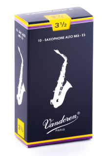 Vandoren Classic Traditional Eb-Alto-Saxophon Reeds (1) 3.5